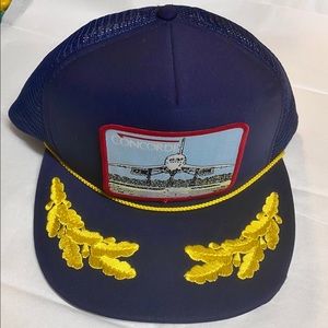 Vintage 80’s Concorde Cap